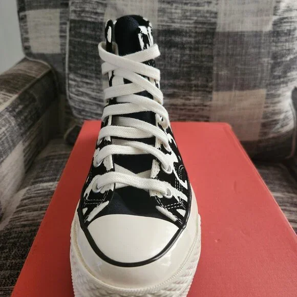 🔥 Chuck Taylor Converse All Stars 70 black and white print - Picture 6 of 6